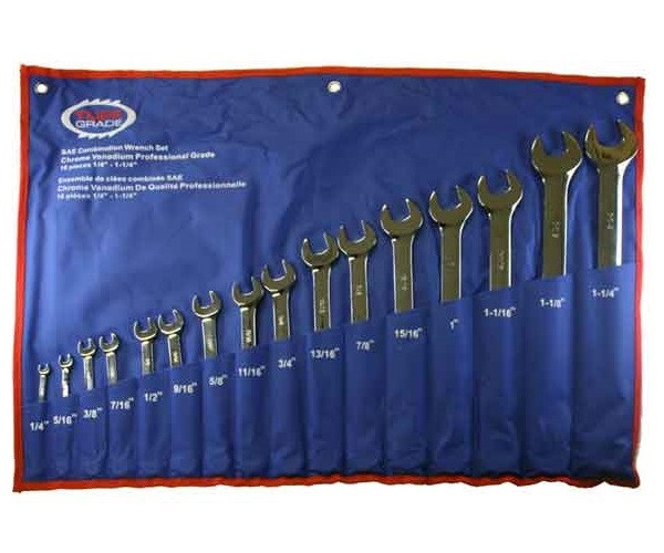 S.A.E. Combination Wrench Set  TGCW-SET-16PC