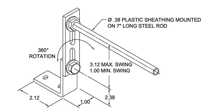 Lovejoy® 501 Torque Arm Bracket   68514419952