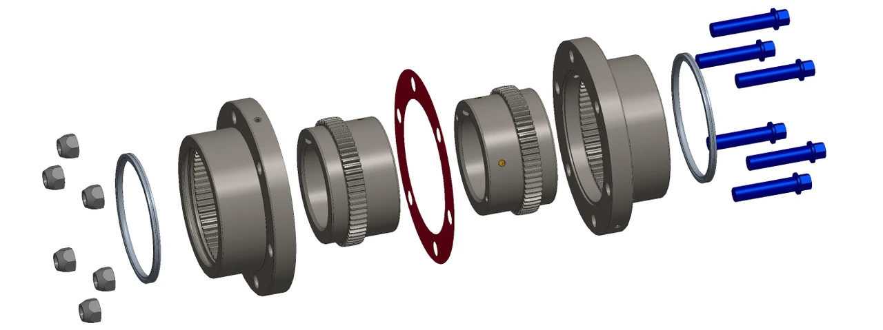 FX/FXL-3.5 Series Lovejoy® Flanged Gear Coupling HercuFlex® Accessory Kit   FX/FXL-3.5S-ACCY-KIT