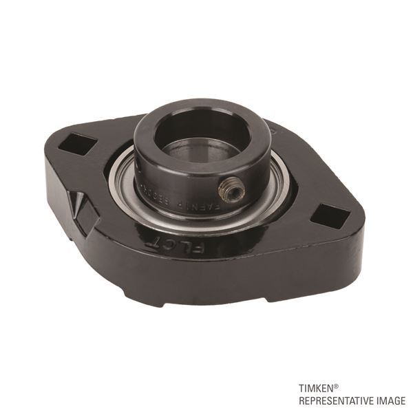 30mm Industrial Eccentric Locking Collar Micro Flange Block Assembly   FLCT 30