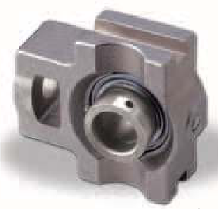 50mm Survivor® Nickel Plated Eccentric Locking Collar Take-Up Unit Assembly   RTU 50 NT