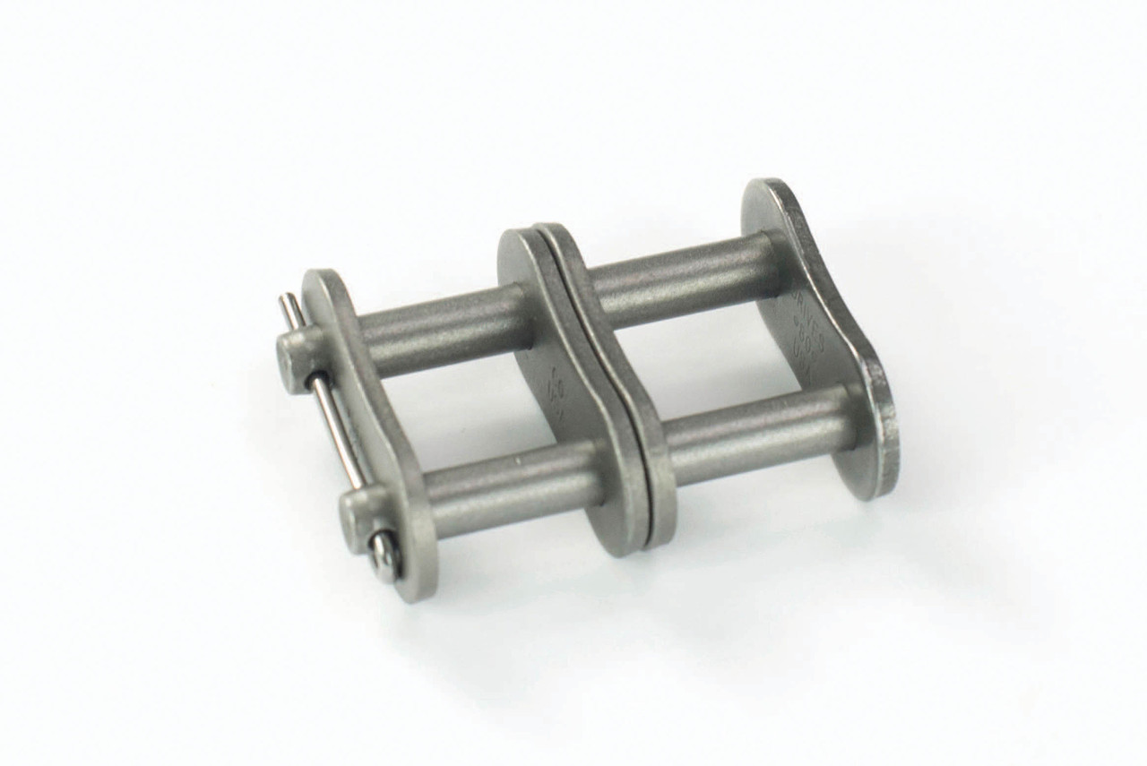 Heavy Roller Chain Cottered Connector Link - Two Row  DRV-100H-2 SH CO LINK