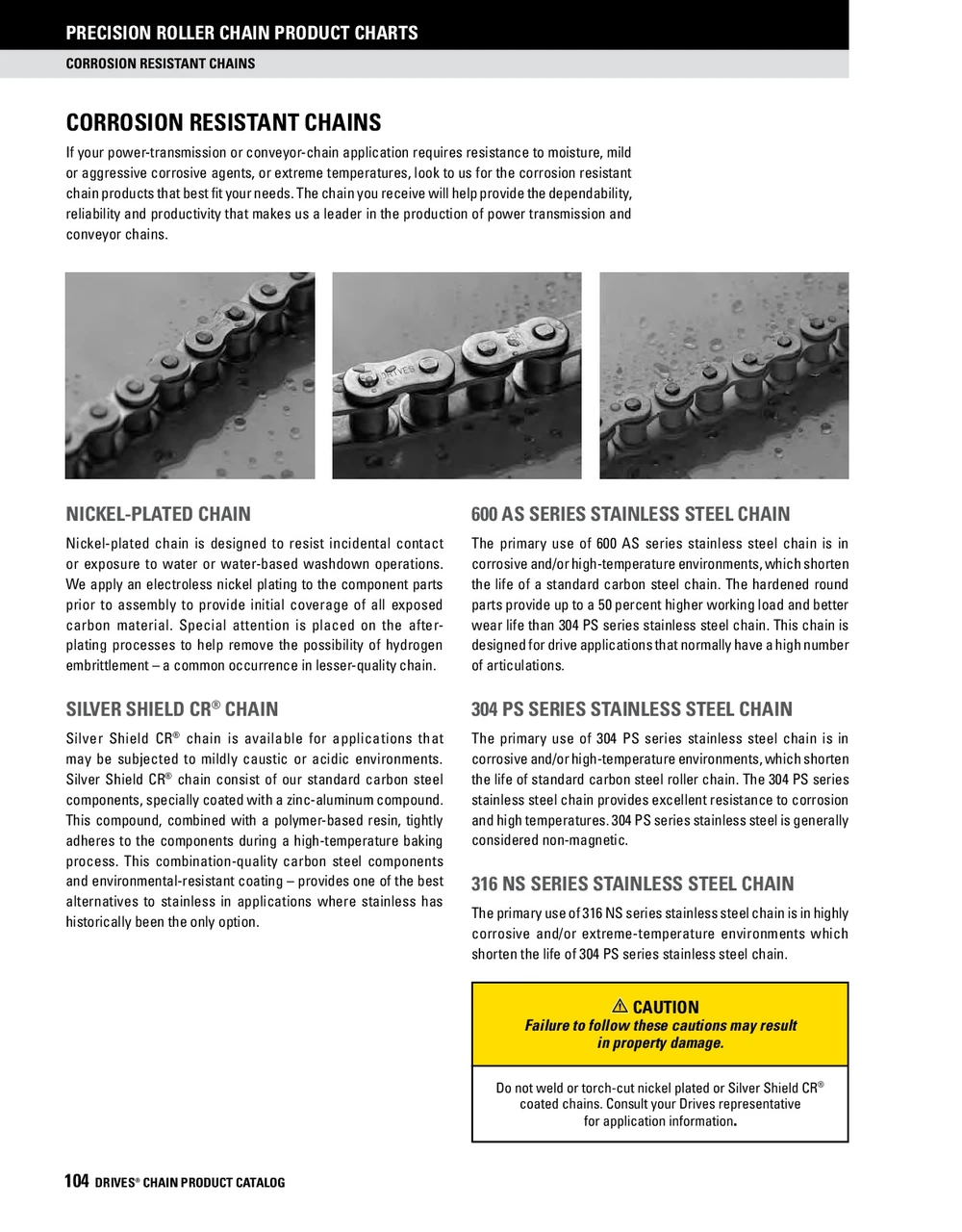 Silver Shield® Straight Link Plate Riveted Roller Chain - 50' Reel  DRV-C60-1RCR-50FTNAA