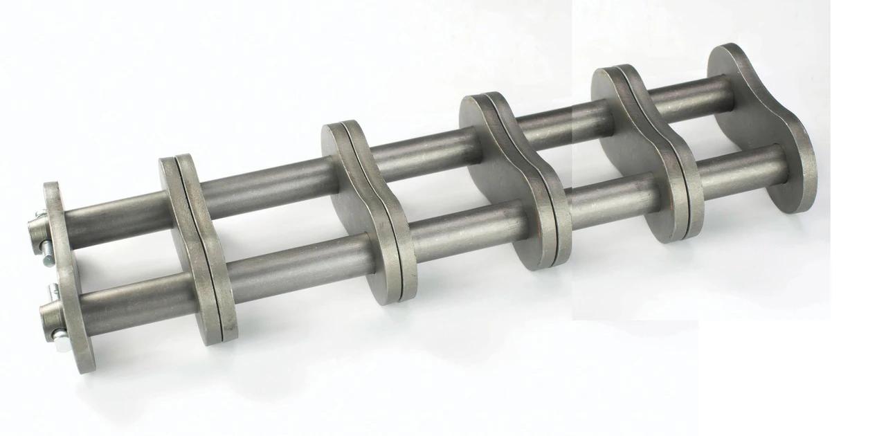 API Oil Field Roller Chain Cottered Connector Link w/Hardened Pins - Five Row  API-264Z-5 CT CO LINK