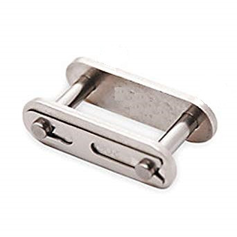Nickel Plated Double Pitch Conveyor Chain Spring Clip Connector Link  DRV-C2040-1 SC CO LINK NP