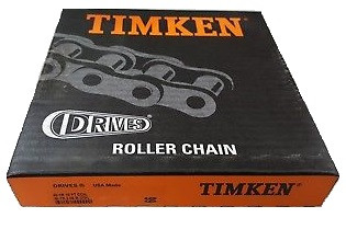 600 Stainless Heavy Double Pitch Riveted Conveyor Chain - 10' Box  DRV-C2060H-1RAS-10FT