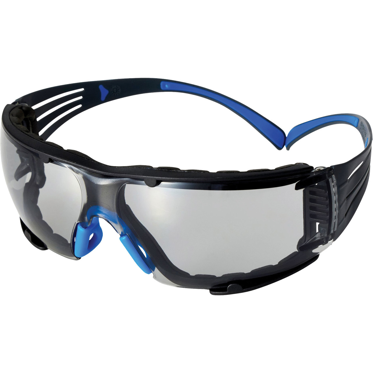 Securefit® Scotchgard® 400 Series Safety Glasses w/Grey Lens  SF402SGAF-BLU-F
