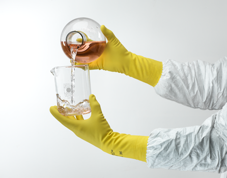 Ansell AlphaTec® Lined Latex Chemical Glove  87-297