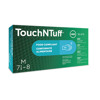 Ansell TouchNTuff® Textured Nitrile Glove  92-675