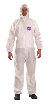 Ansell AlphaTec® 1500 Series General Duty Chemical Suit w/Hood  WH17-S-92-101