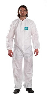 Ansell AlphaTec® 1800 Series Light Duty Anti-Static Chemical Suit w/Collar  WH18-B-92-103