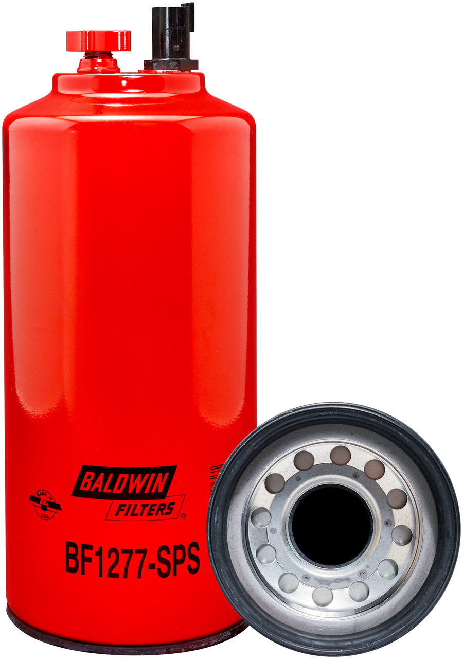 FWS Spin-on w/Drain, Sensor Port and Reusable Sensor  BF1277-SPS