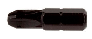 Phillips Insert Bit #3 x 1" Black  72203