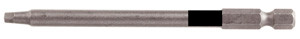 Robertson Magnetic Driver Bit #3 x 4" Black  75143