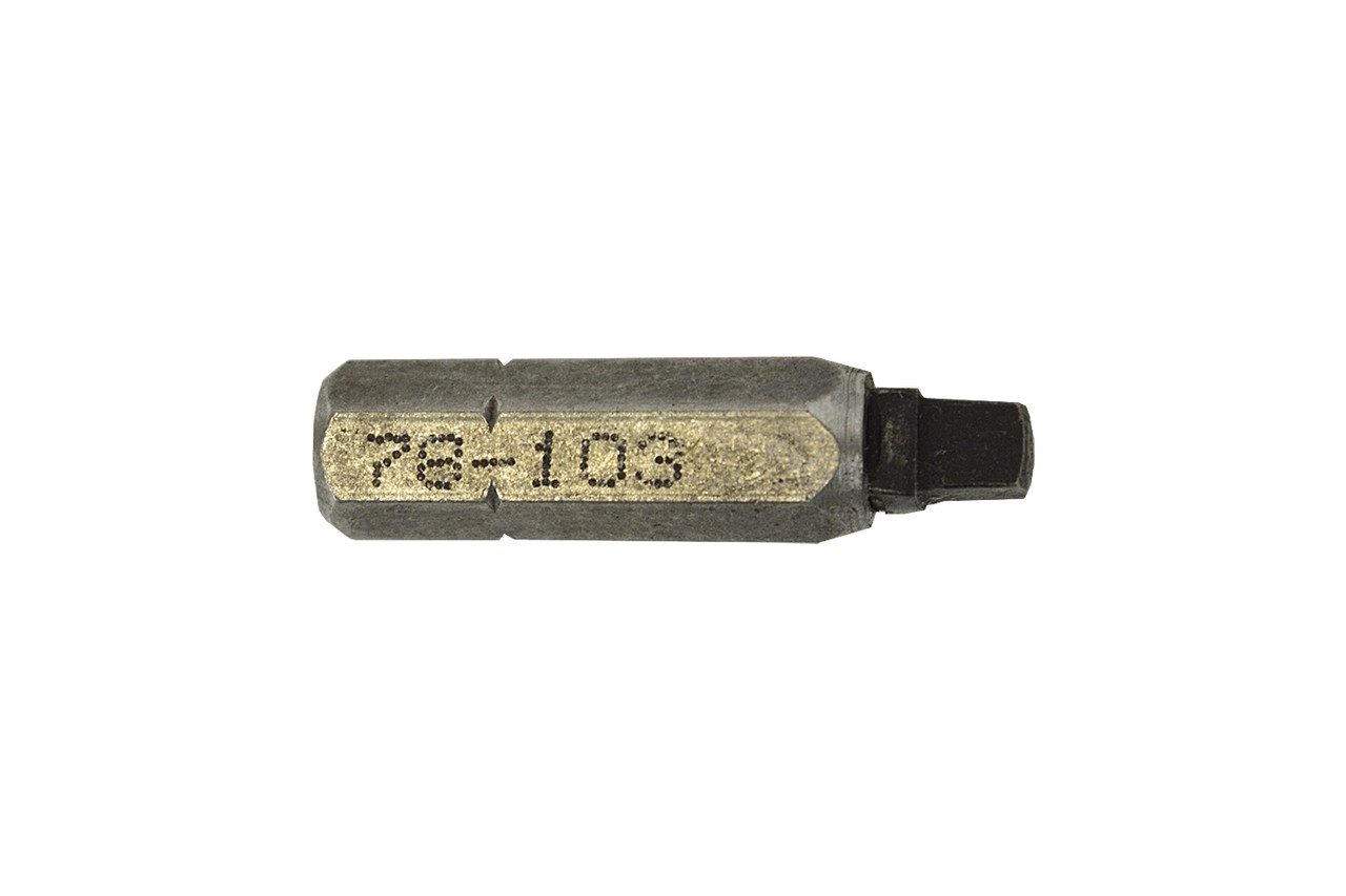 Robertson Insert Bit #3 X 1" Plain Finish  78103