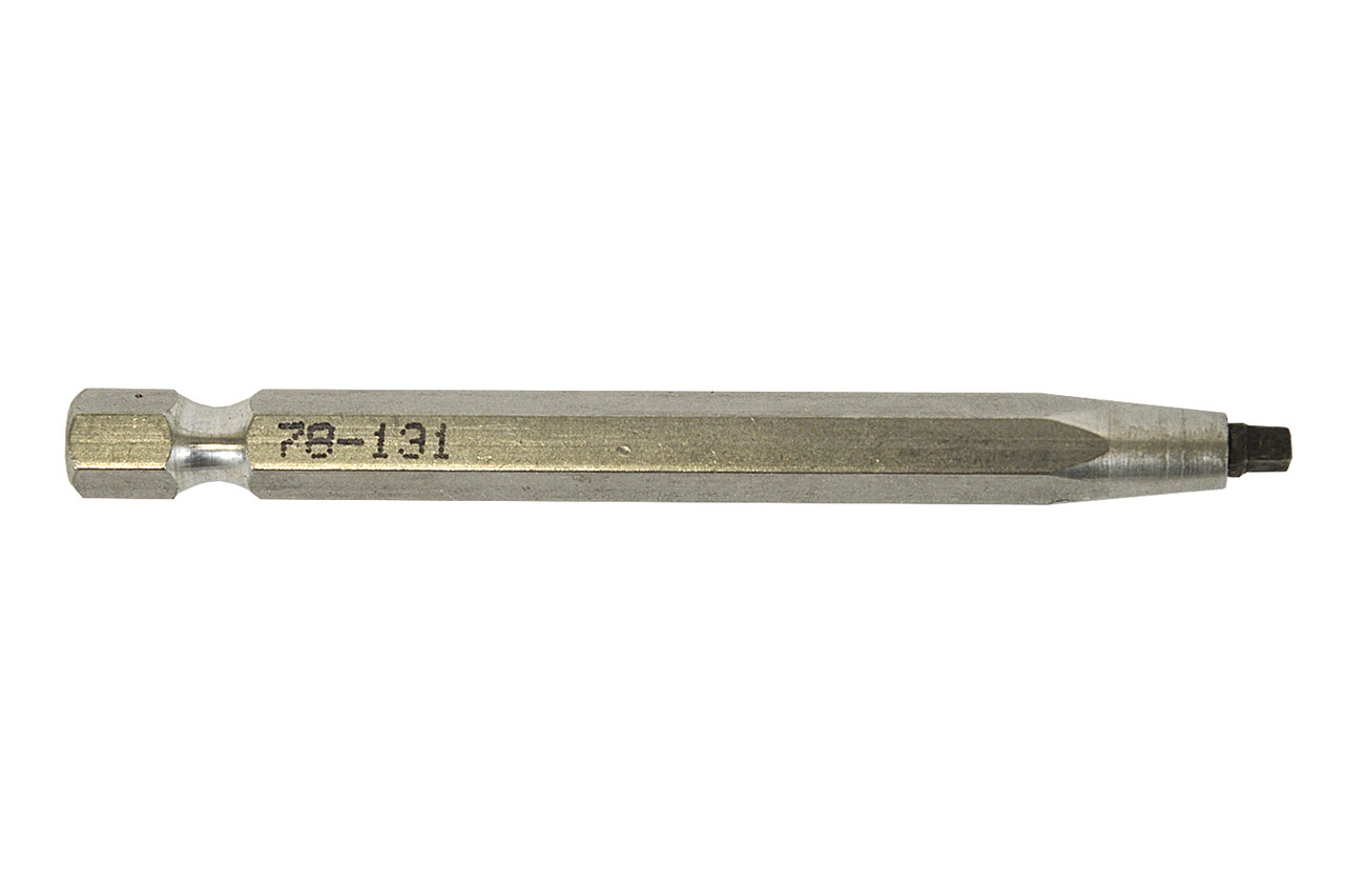 Robertson Power Bit #1 x 3" Plain Finish  78131