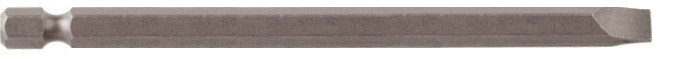 Slotted Power Bit 3/16 x 6" Plain Finish  78351