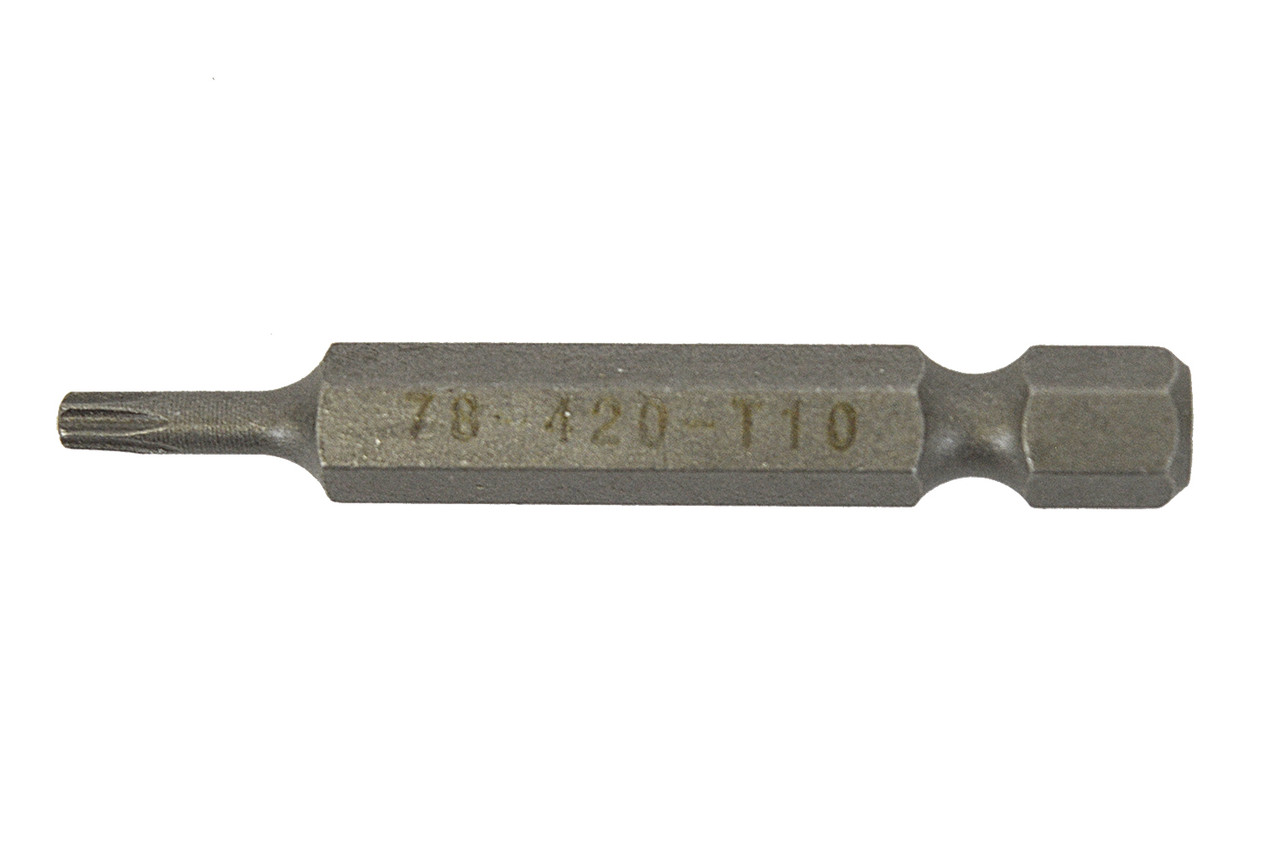 Torx® Power Bit T10 x 2" Plain Finish  78420