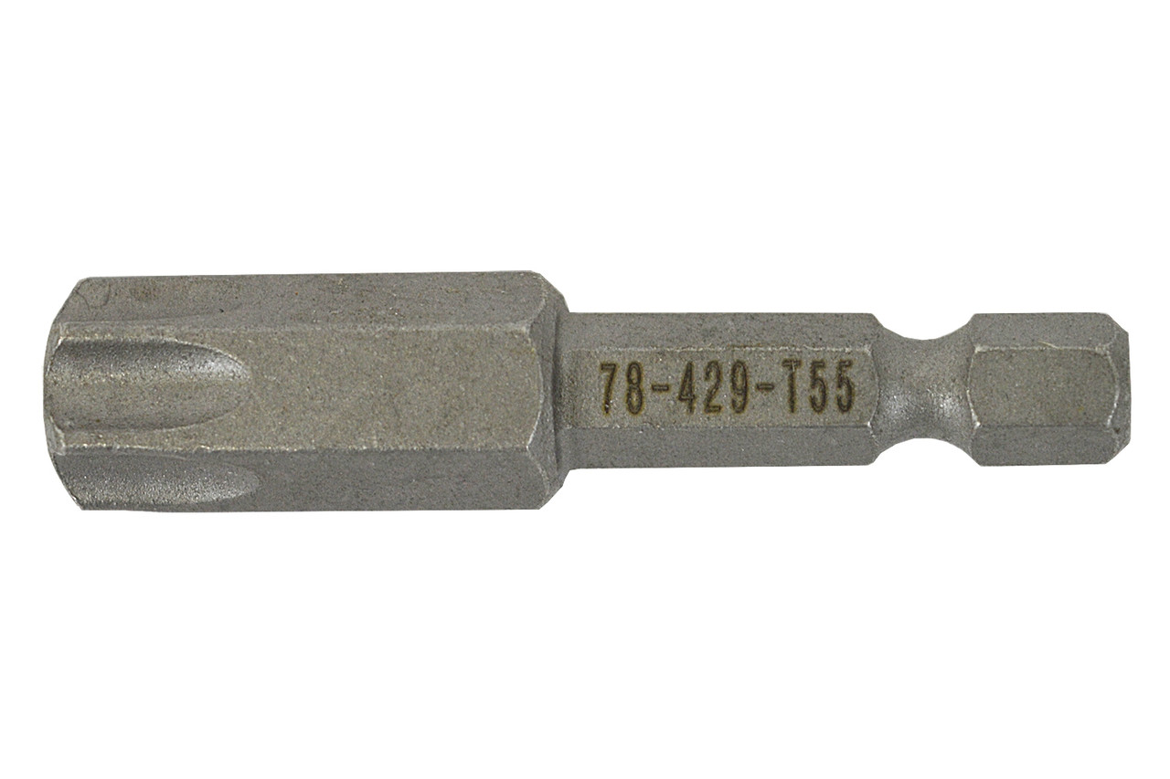 Torx® Power Bit T55 x 2" Plain Finish  78429