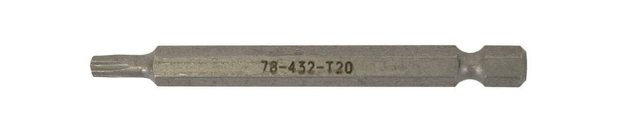 Torx® Power Bit T20 x 3" Plain Finish  78432