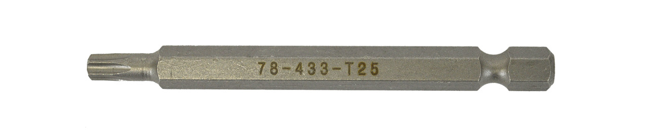 Torx® Power Bit T25 x 3" Plain Finish  78433