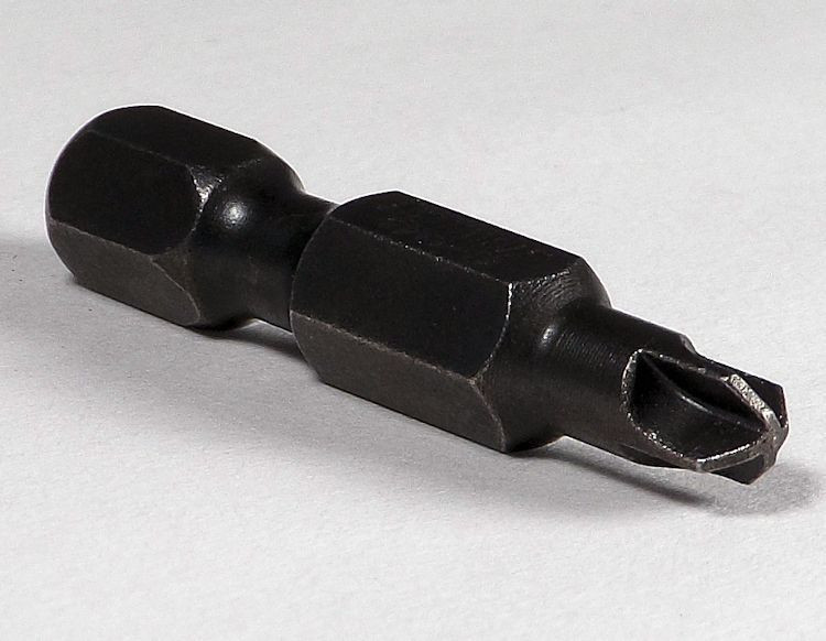 Torq-Set Tamper Proof Power Bit #1  x 2" Plain Finish  78451