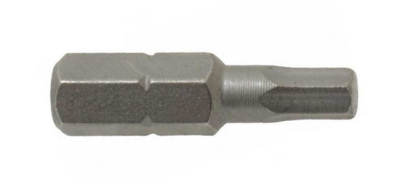 Hex Insert Bit 1/4 x 1" Plain Finish  78507