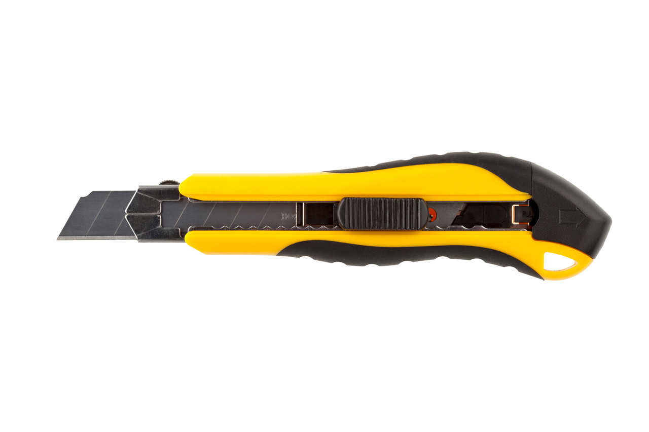 3/4" Auto Loading 6 Blade Knob Lock Cutter w/Metal Reinforced Head Yellow  2560430