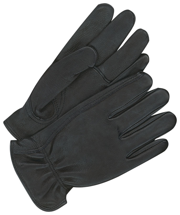 Grain Deerskin Driver Keystone Thumb Black  20-1-368