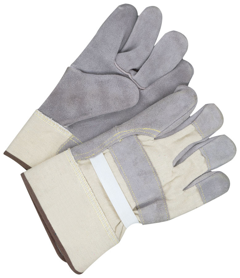 Split Cowhide Canvasback Fitter Fleece Lined White  30-1-490