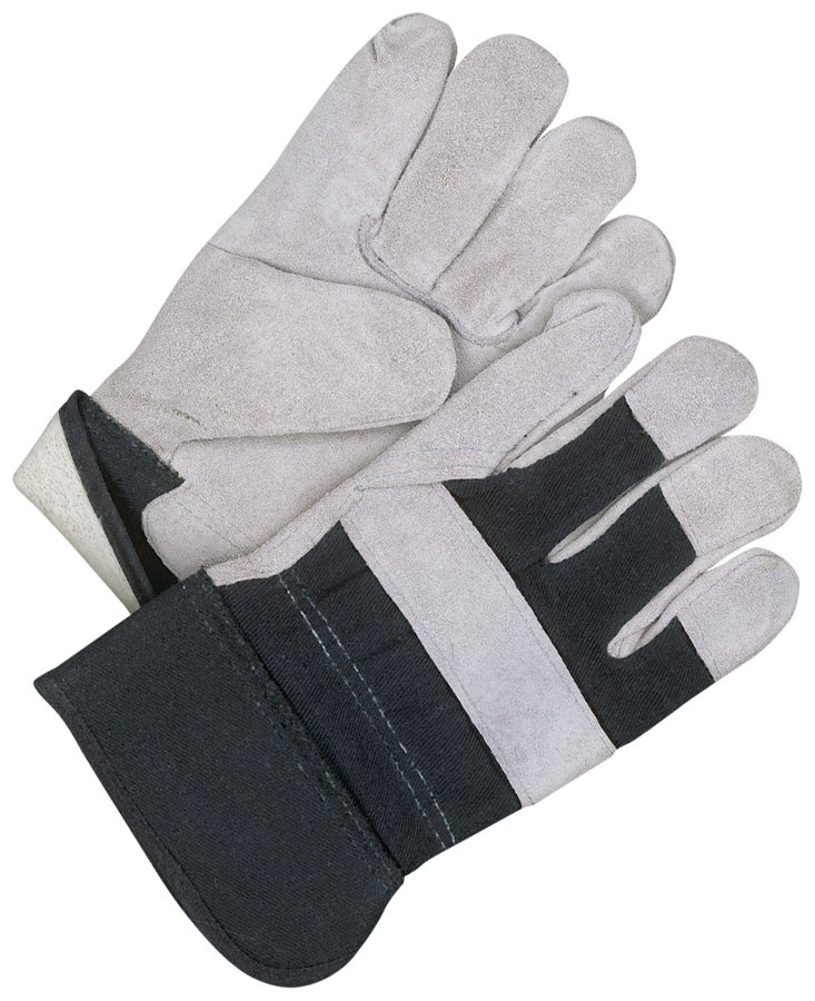 Winter Split Cowhide Canvasback Fitter Fleece Lined Black  30-9-1006B