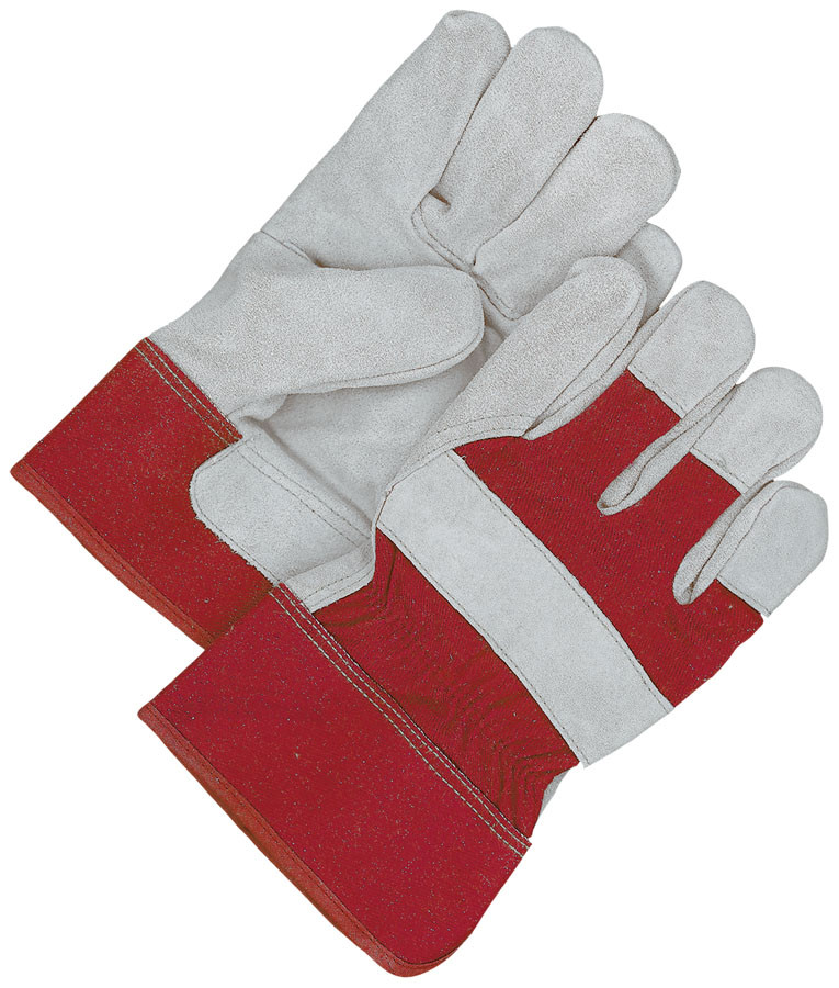Winter Split Cowhide Canvasback Fitter Fleece Lined Red  30-9-1006R