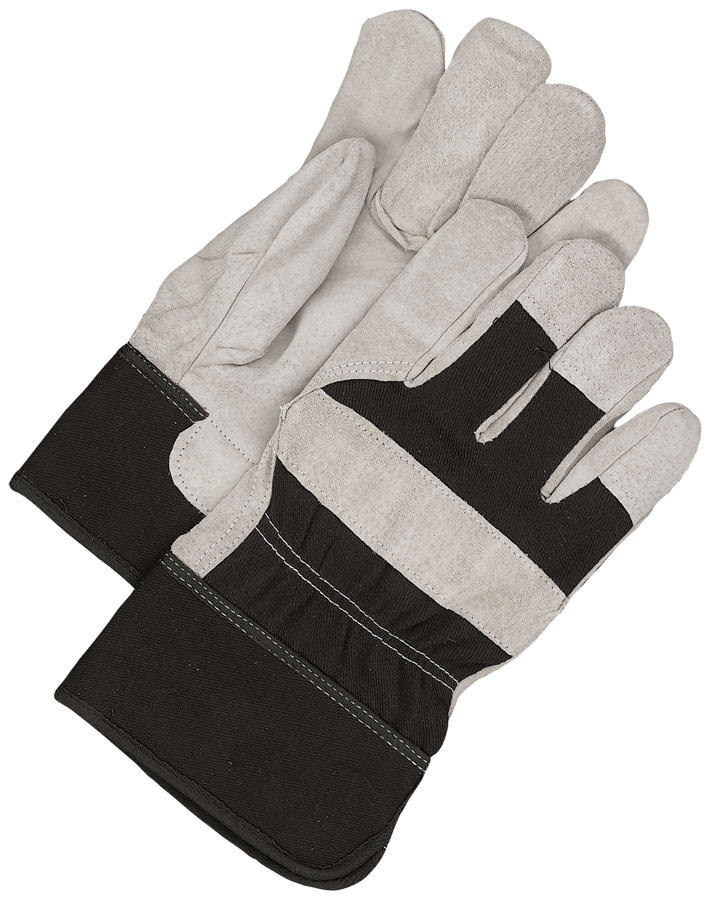 Brushed Grain Pigskin Canvasback Fitter Fleece Lined Black  40-1-8500B