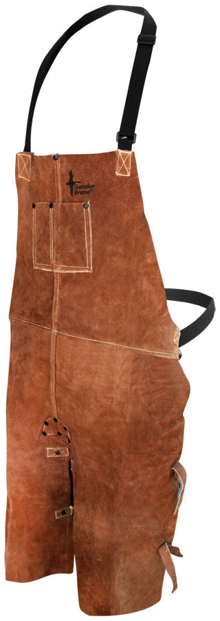 36" Split Cowhide Full Apron  60-1-636