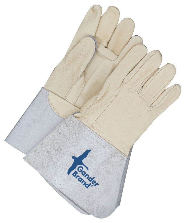 Grain Cowhide Utility Weld Glove w/5" Gauntlet  64-1-1264