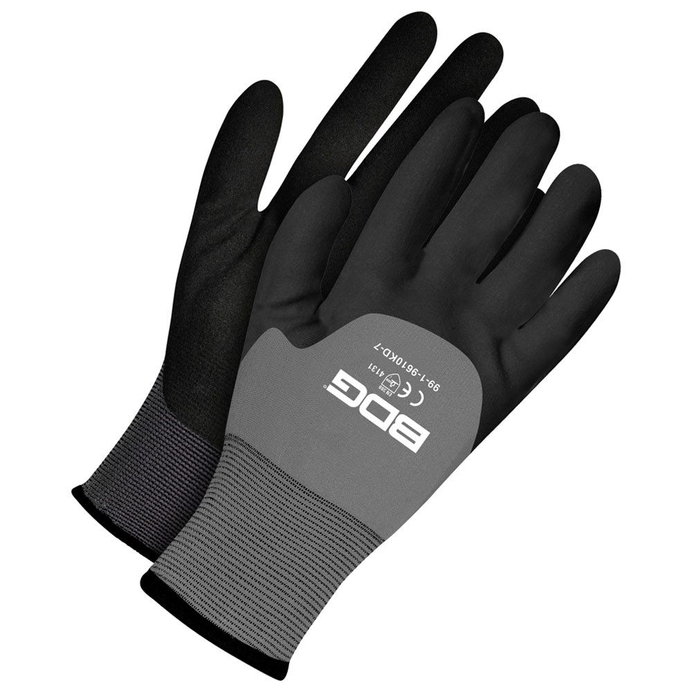 BDG® Seamless Nylon Knit Foam Palm Grey/Black  99-1-9610KD