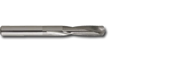 1/8" TiN Coated Solid Carbide Stub Drill Bit   SC12125T