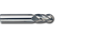 17/64" TiAln Coated Solid Carbide 4 Flute Ball Nose End Mill   SC25265A