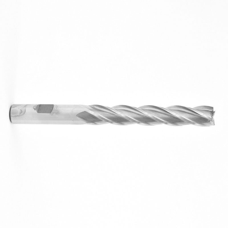 1" TiNC Coated HSS 4 Flute Extra Long End Mill   EM74564C