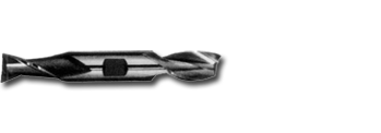 1/2" TiNC Coated HSS 2 Flute Double End Mill   EM82032C