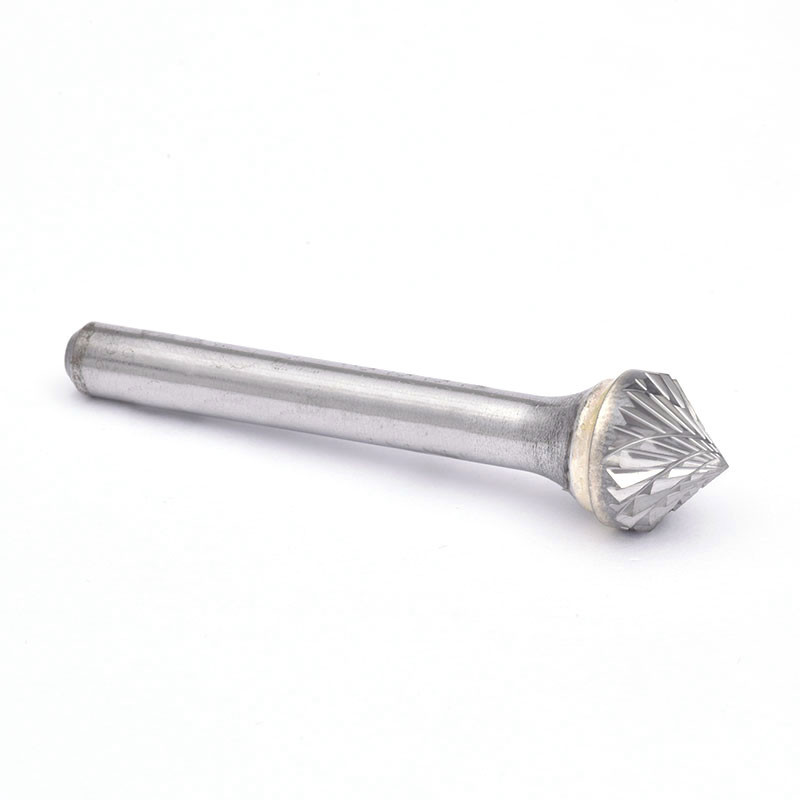 1/4" SK-Type Single Cut Cone Carbide Burr   SC91099