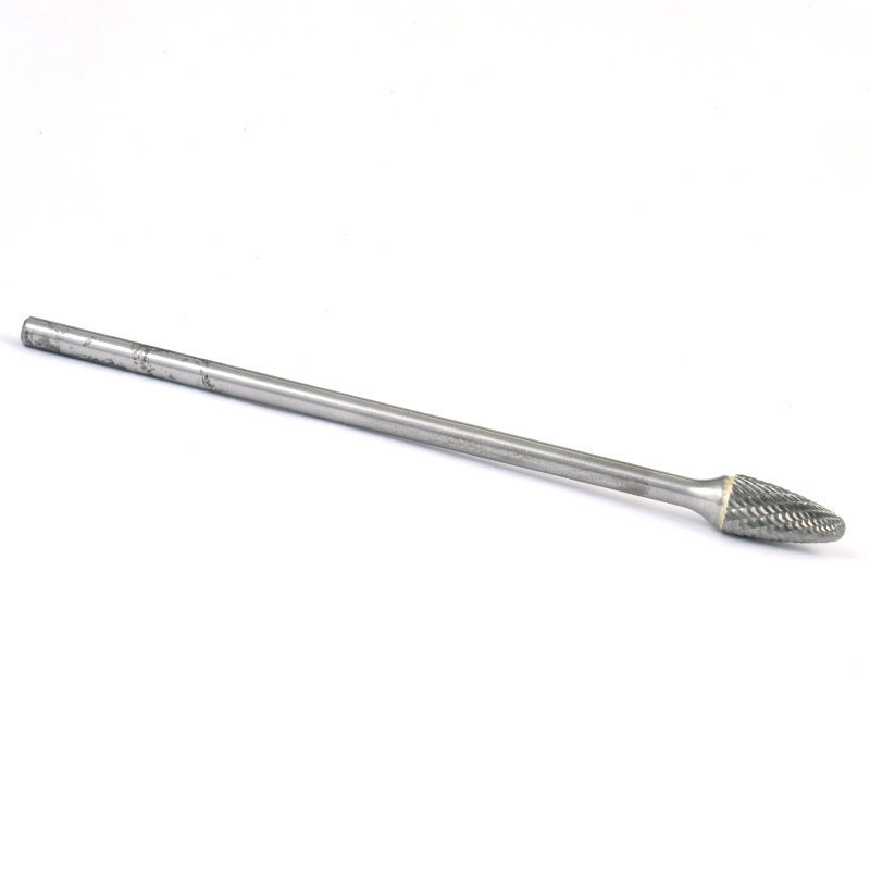 3/8" SF-Type Single Cut Tree Long Shank Carbide Burr   SC91614