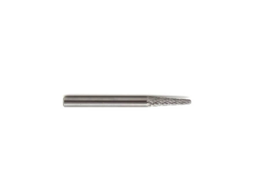 1/8" SL-Type Miniature Single Cut Taper Carbide Burr   SC91176