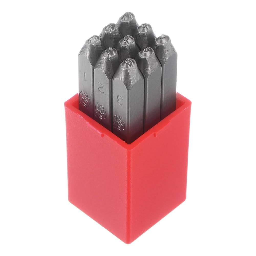 5/16" "0-9" Number Stamp Set   MS01020