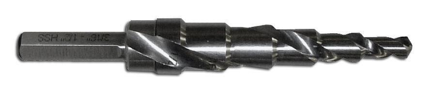 3/16 ~ 7/8" HSS Step Drill   DR70004