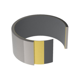 Inch TH Series Dryslide PTFE Cylindrical Bushing  104TH72