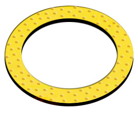 Inch THX Series Dryslide Co-Acetal Thrust Washer  TW-32-THX