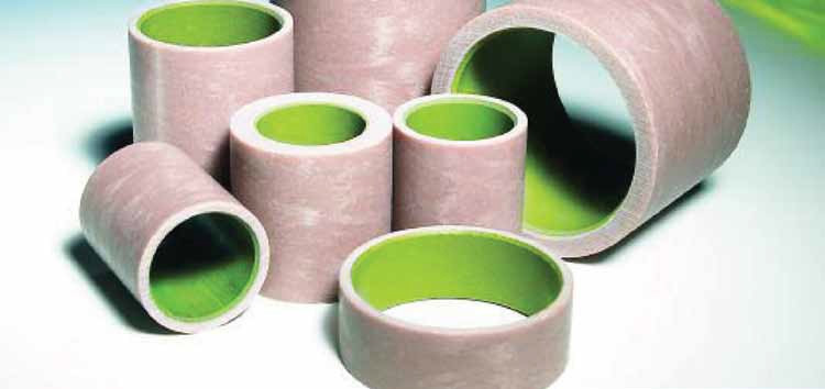 Inch Fiber-Lube® CJ Series 1/16" Thin Wall Cylindrical Bushing  FL16F18-24-CJ