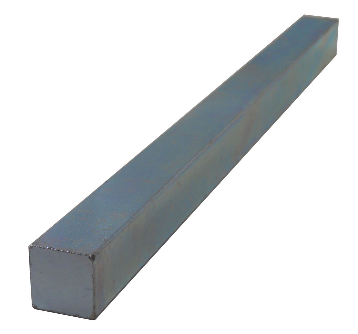 Square Metric 6mm x 1m Zinc Plated Steel Keystock  6MM-1M