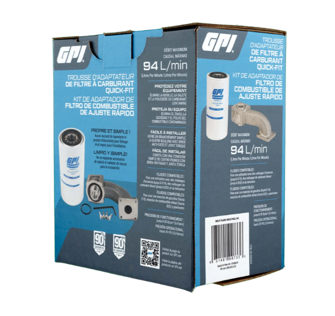 Quick-Fit 25 GPM 10 Micron Filter Adapter Kit   129500-01